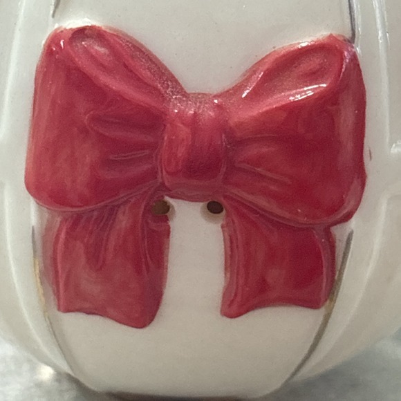 Elizabeth Arden 1994 Red Door Scented Porcelain Pomander Christmas‎ Ornament - Picture 9 of 12